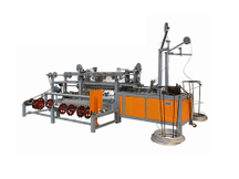 Double Wire Full Automatic Chain Link Fence Machine 