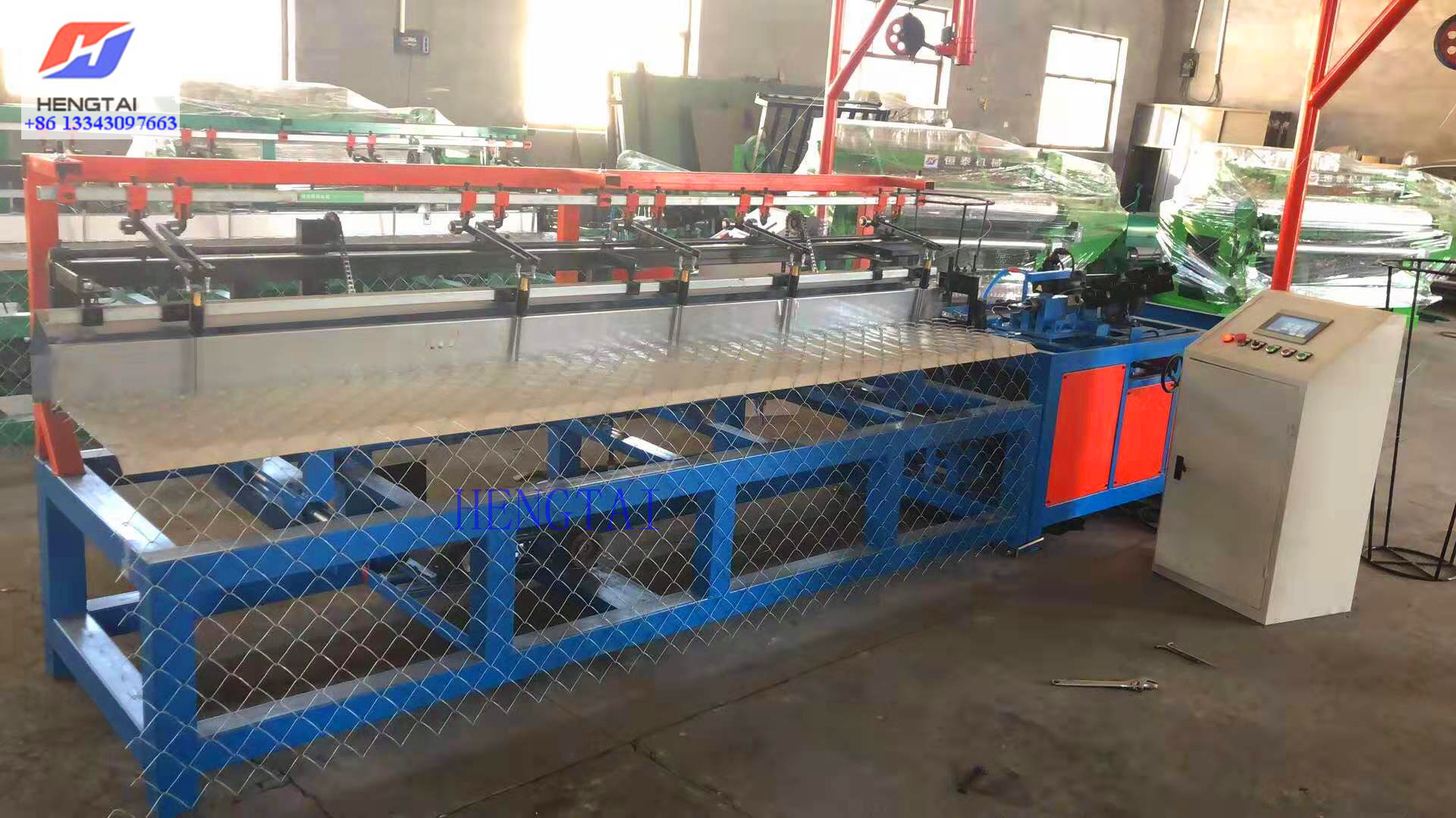 Semi Automatic Chain Link Fencing Machine (2)